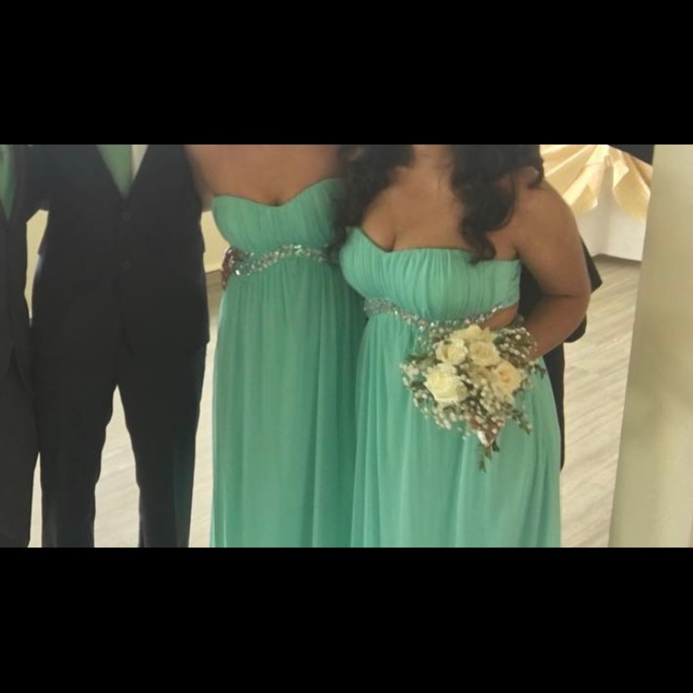 Tiffany blue bridesmaid dress - Nordstrom